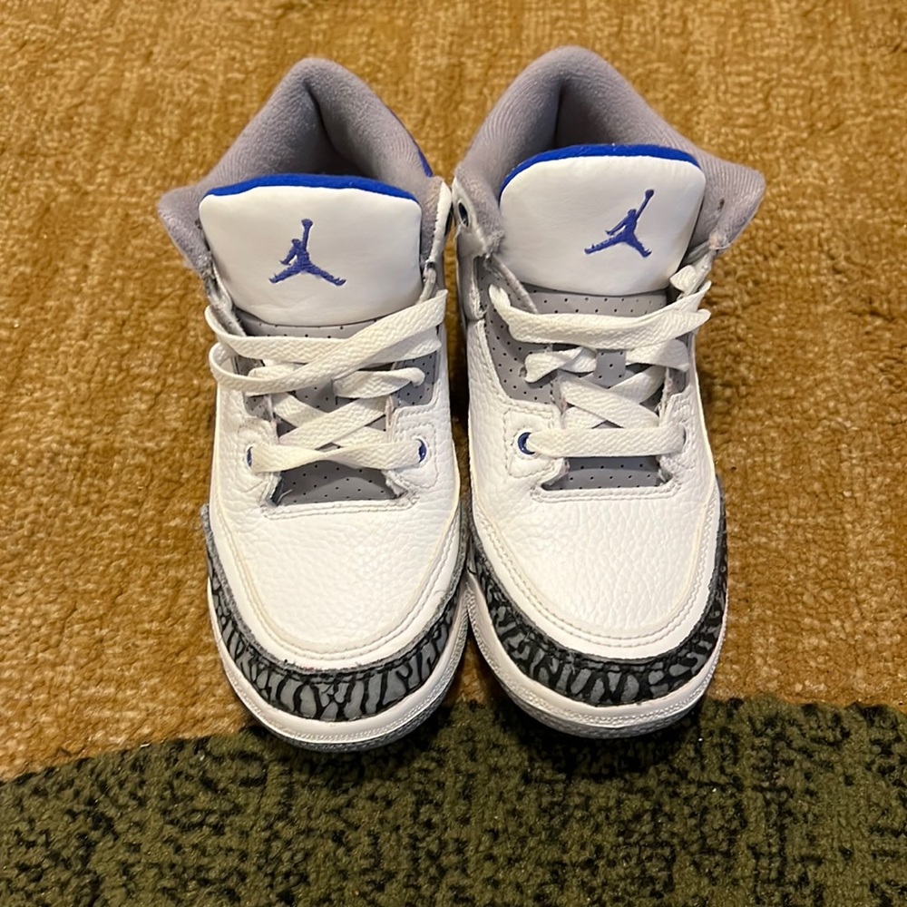 Jordan 3s! Released 2021!! Worn 3 times!! Size 13c!